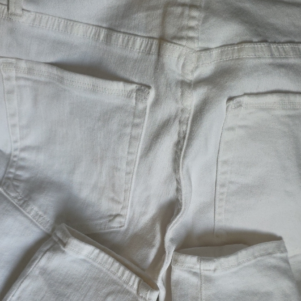 Good American Good Legs Skinny Jeans White - Picture 7 of 9